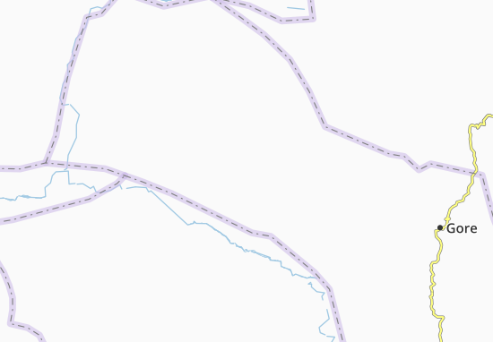 Karte Stadtplan Kidame Gebeya