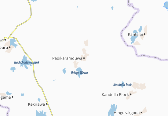 Kaart Plattegrond Padikaramduwa