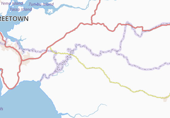 Mapa Matongu