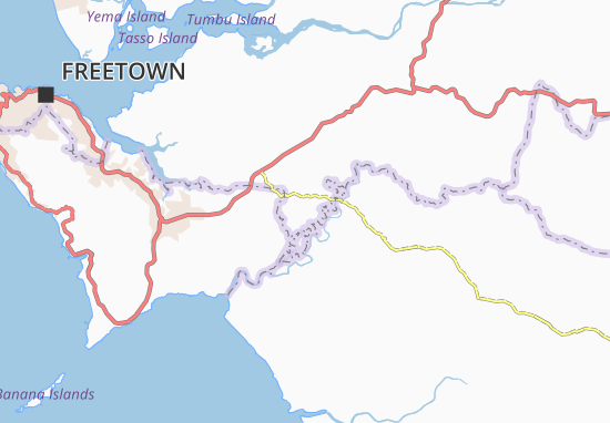 Mapa Makoba