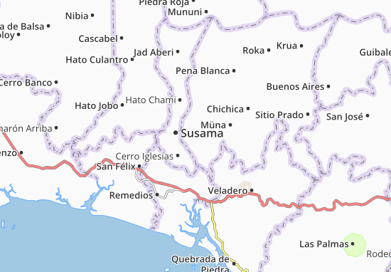 Cerro Puerco Map