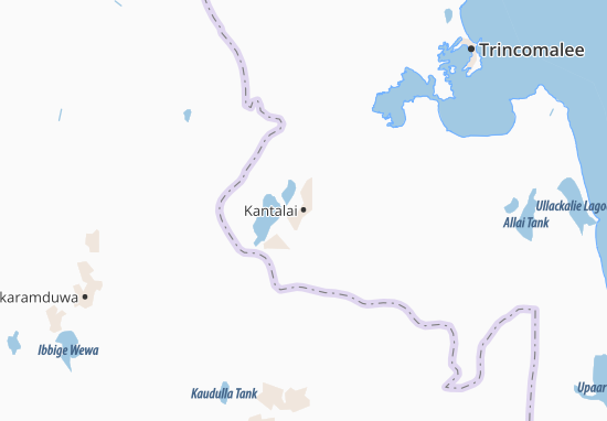 Kantalai Map