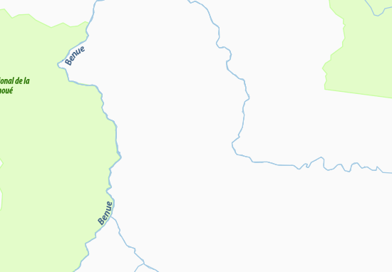 Mapa Tcholliré