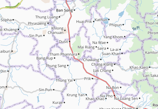 Mapa Tham Phannara