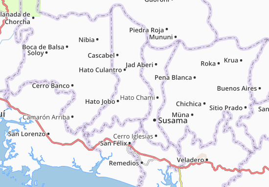 Mapa Hato Pilón