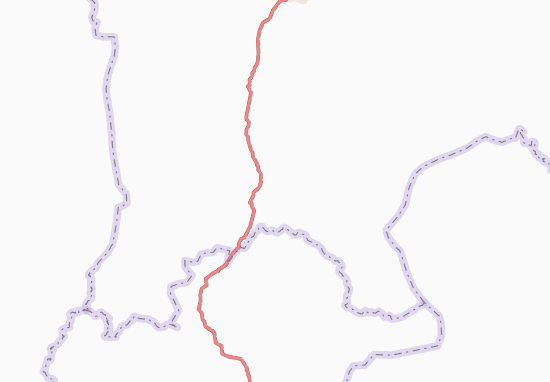 Mapa Kouyonou Iedougou