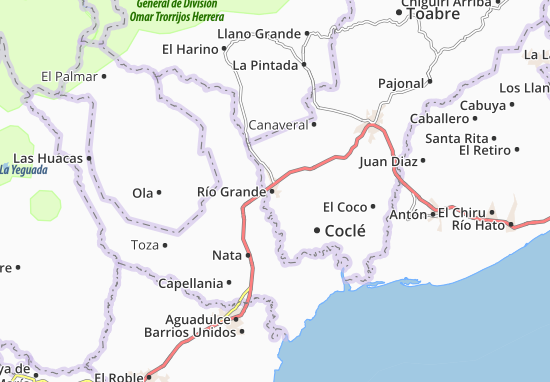 Karte Stadtplan Río Grande