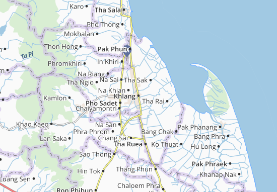 Karte Stadtplan Khlang