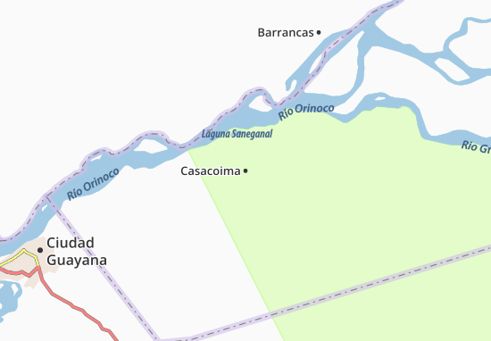 Mapa Casacoima