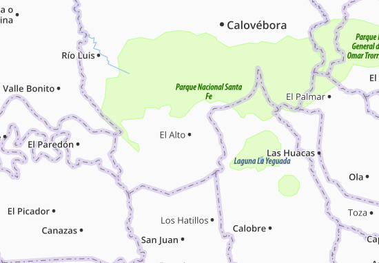 El Alto Map