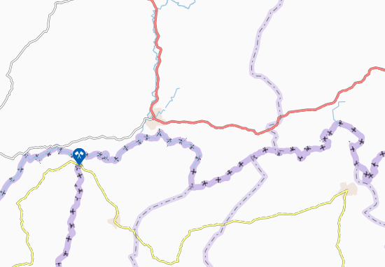 Mapa Ouokouama