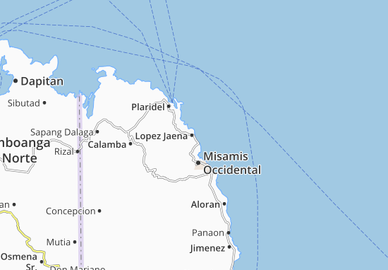 Mapa Lopez Jaena