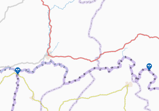 Kaart Plattegrond Nguessou