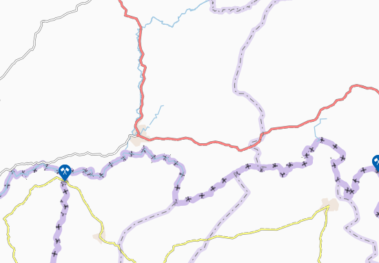 Kaart Plattegrond Baoua