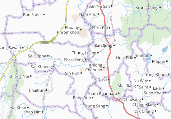 Mapa Phrasaeng