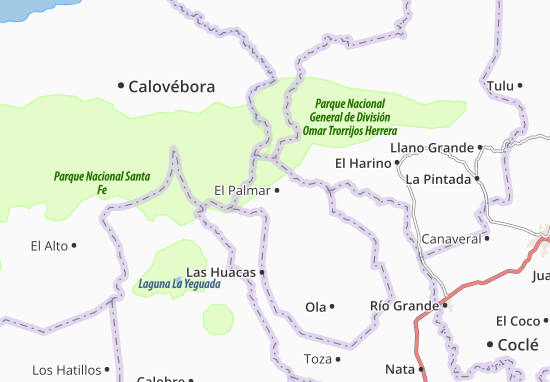 Mapa El Palmar