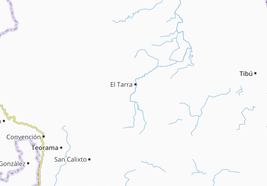 Mapa El Tarra