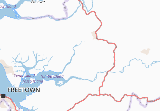 Karte Stadtplan Gbonkomayira