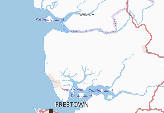 Mapa Rogbom