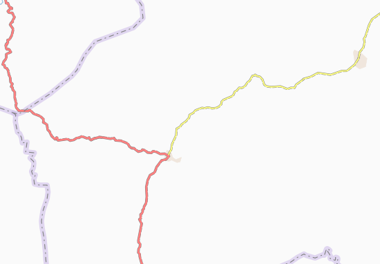 Mapa Bouboukoro