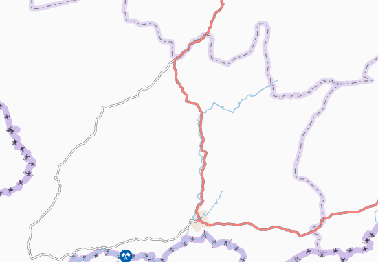 Kaart Plattegrond Nioumatanga