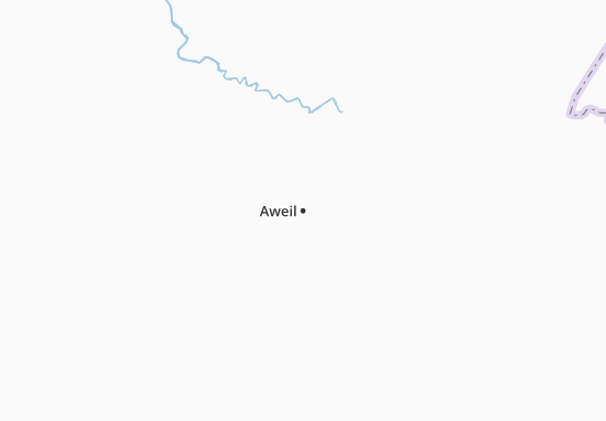 Mapa Aweil