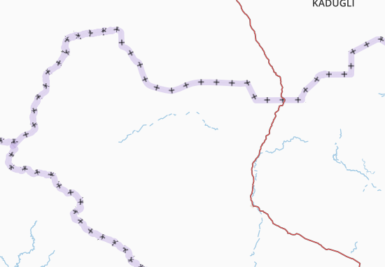 Northern Bahr el-Ghazal Map