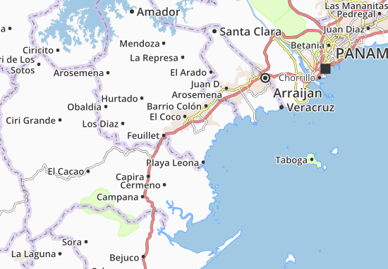 Mapa La Mitra