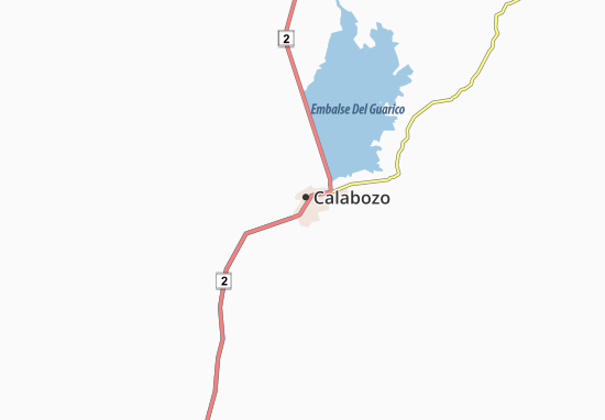 Mapa Calabozo