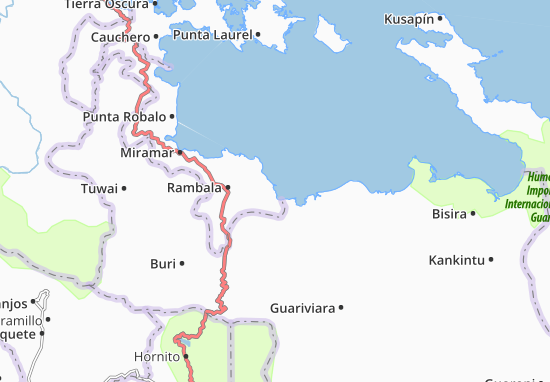 Mapa Chiriquí Grande