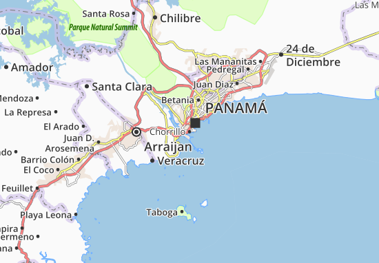 Mapa Chorrillo