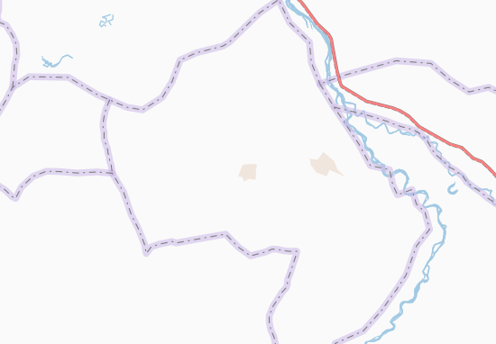 Mapa Bénoye