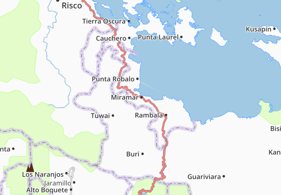 Mapa Miramar