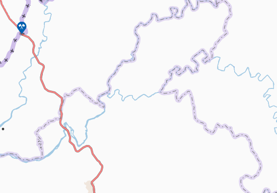 Karte Stadtplan Bangoro