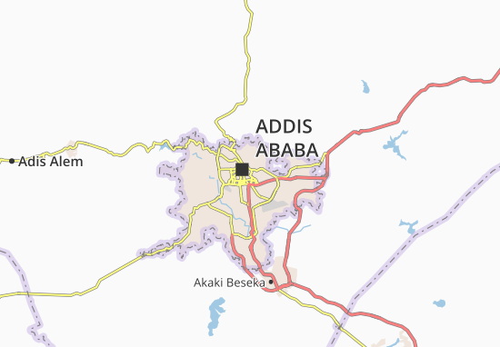 Kaart Plattegrond Arada Zone 16