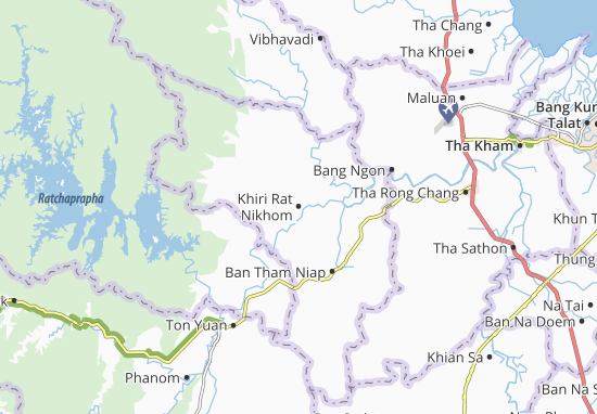 Mapa Khiri Rat Nikhom