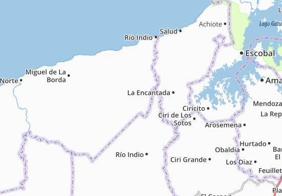 Mapa La Boca del Guasimo
