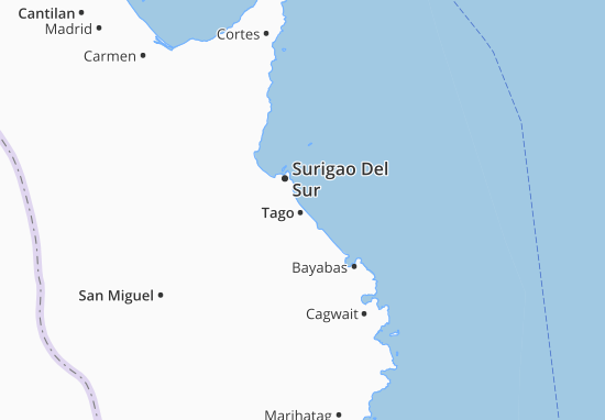 Mapa Tago