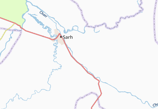 Kaart Plattegrond Biragoutou