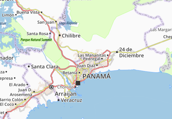 Mapa Las Colinas