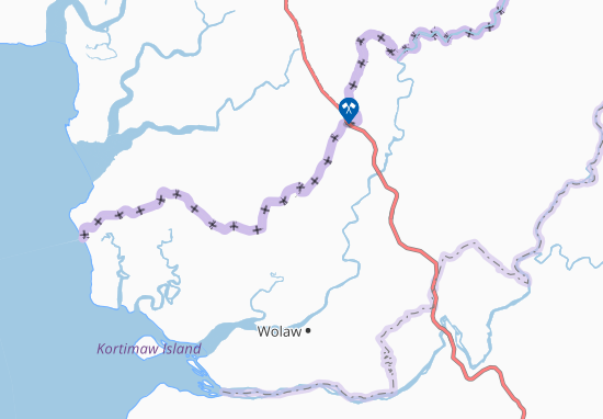 Mapa Yema