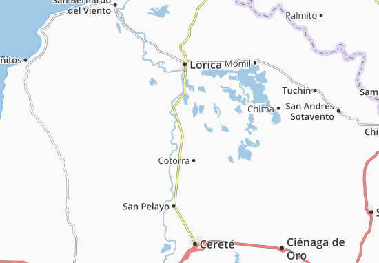 La Subida Map