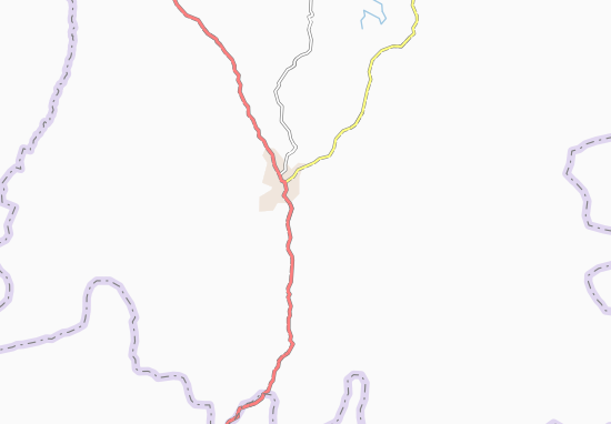 Mapa Tamaniguedou