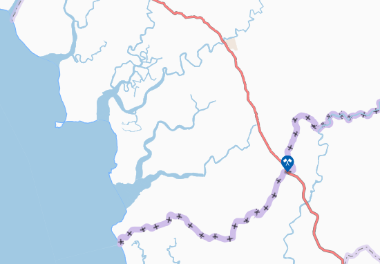 Karte Stadtplan Konoban
