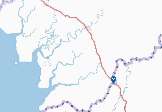 Foredougou Map