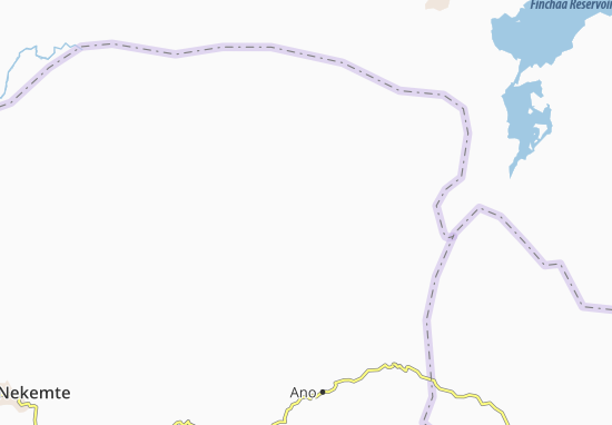 Mapa Kora Woredale