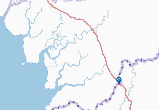 Deguendou Map