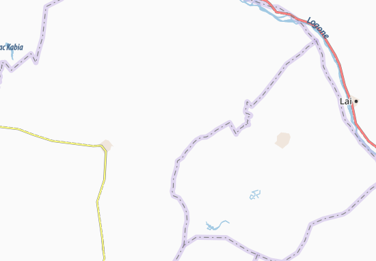 Karte Stadtplan Damdou Ngolo