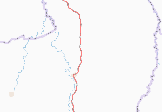 Mapa Kamandougou