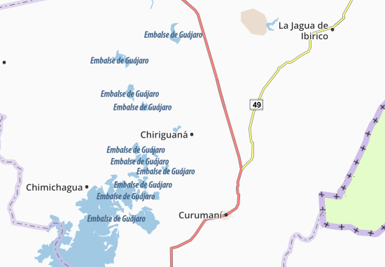 Mapa Chiriguaná